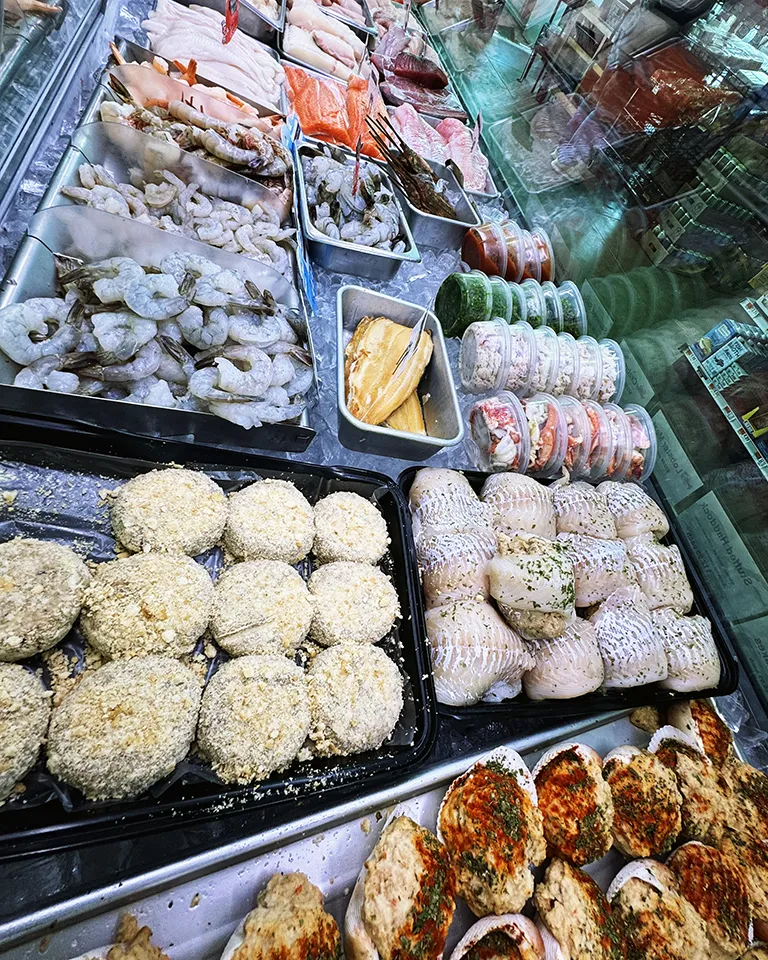 Freshly Prepared Seafood